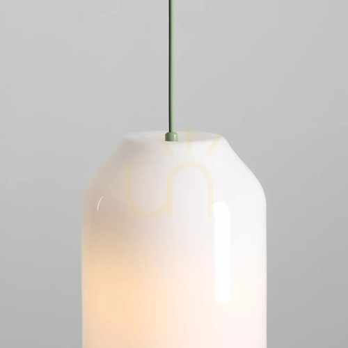Check Pendant Light Aldex Flask Sage M 19 cm Metal Glass 8500G32_M