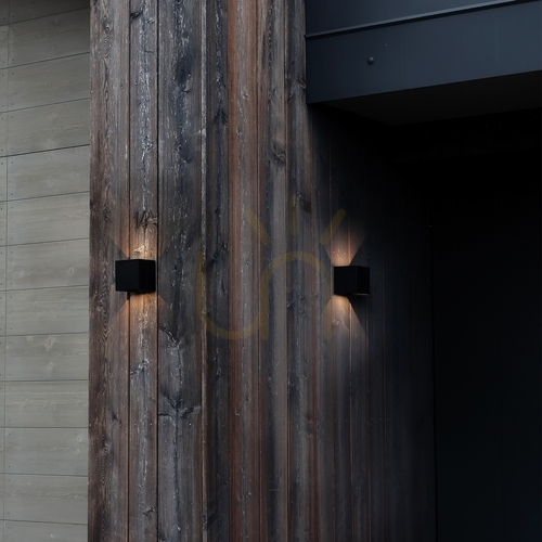 Check Outdoor Wall Lamp Ideallux ATOM 366807 Anthracite 10 cm IP54 4000K