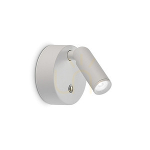 Wall Light Ideallux BEAN 350233 White LED 8 cm small 0