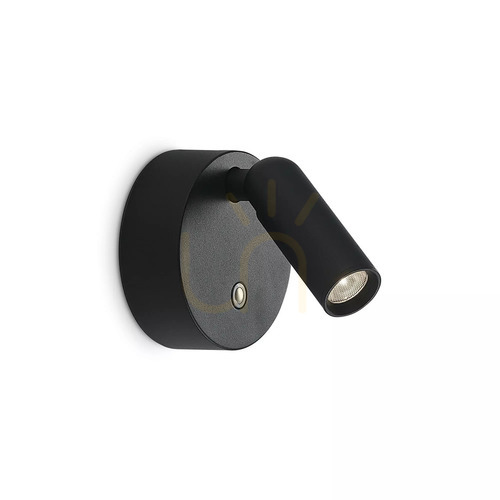 Check Wall Light Ideallux BEAN 350264 Brass Gold Metal Glass LED 8 cm