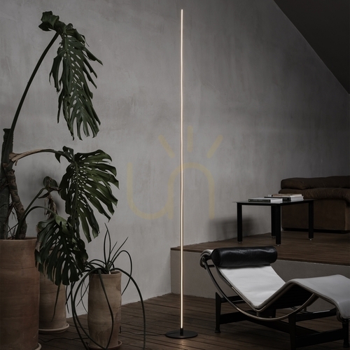 Check Standing Lamp Ideallux Blade Silver LED 15W 25 cm 368672