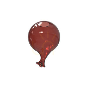 Decorative Glass Accessory Ideallux Clown Red 15 cm 352657 small 0