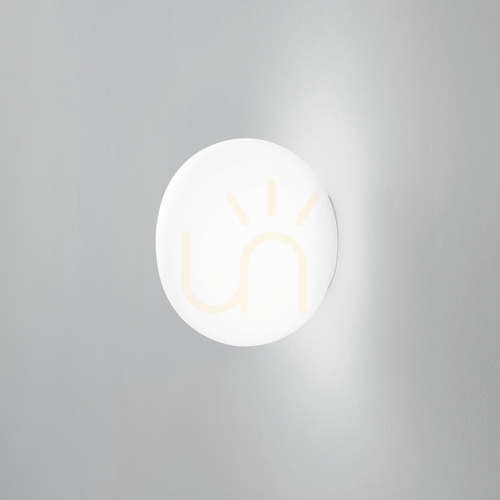 Check Wall Light Ideallux Cotton White 15 cm 352329