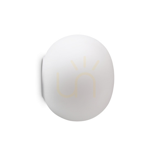 Check Wall Light Ideallux COTTON White 20 cm 352336