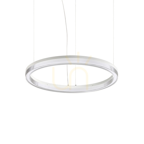Check Pendant Light Ideal Lux Crown White LED 60 cm 364988