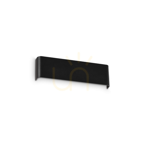 Check Wall Light Ideallux Delta Black Aluminum 30 cm 3xG9 369617