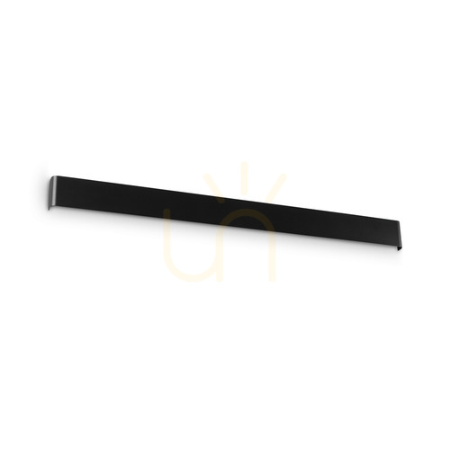 Check Wall Light Ideallux Delta Black 110 cm Aluminum 369822