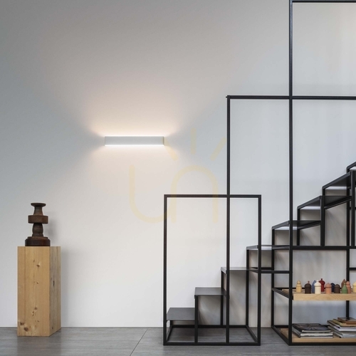 Check Wall Light Ideallux Delta 369501 Concrete LED 10W 3000K Round 30 cm