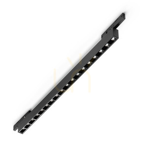 Track Light Ideallux DEVA Black LED 14W 4000K 33.5 cm 369976 small 0