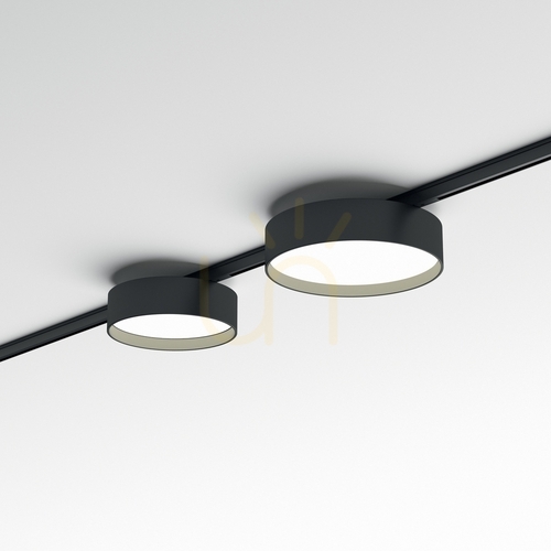 Check Track Light Ideallux DEVA 370019 Black LED 10W 4000K 11.3 cm