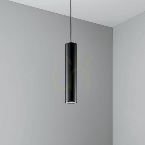 Check Track Light Ideallux DEVA 370095 Black 6W 4000K LED 150 cm