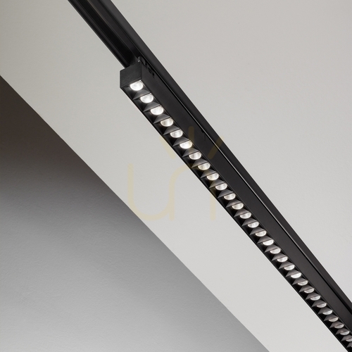 Check Track Light Ideallux Display 375359 LED 26W 4000K Black 106.5 cm