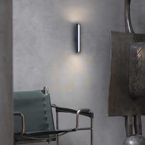 Wall Light Ideallux Dorica 366326 Silver LED 8.5W 30 cm small 1