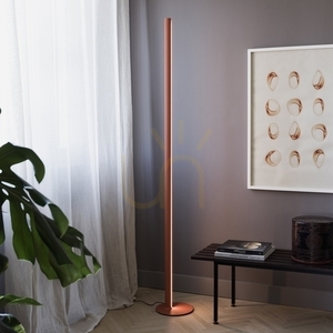 Standing Lamp Ideallux Dorica Grey LED 50W Dimmable 190 cm 366210 small 1