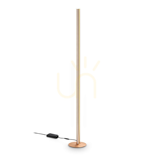 Check Standing Lamp Ideallux Dorica 366159 Copper LED 50W 190 cm