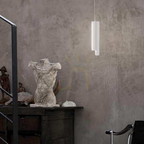 Check Pendant Light Ideallux Dorica Copper LED 140 cm 366432
