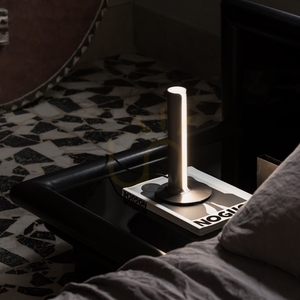 Table Lamp Ideallux Dorica LED 8W Dimmable Metal 13 cm 366098 small 1