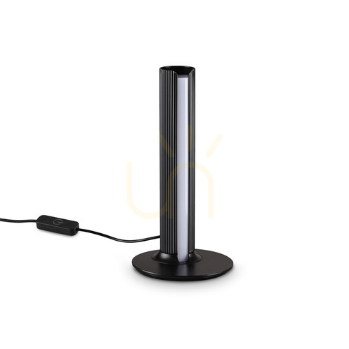 Check Table Lamp Ideallux Dorica Black LED 13 cm 366081