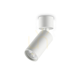 Plafon sufitowy Ideallux DYNAMITE 347639 biały GU10 4 cm small 0