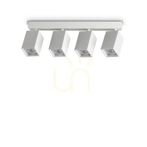 Check Plafond Ideallux DYNAMITE biały 4xGU10 38,5 cm 367422