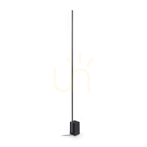 Check Standing Lamp Ideallux Essence Black LED 24W 3000K 160.5 cm 371771