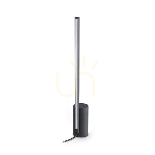 Check Table Lamp Ideallux Essence Black LED 12W 3000K 39.5 cm 371870