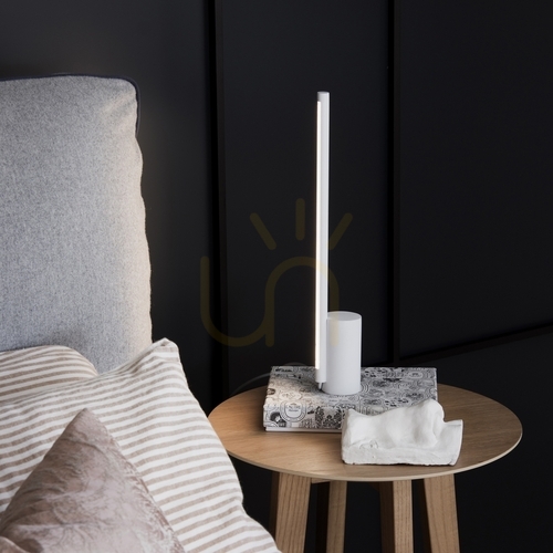 Check Table Lamp Ideallux Essence 367156 White LED 12W 3000K 39.5 cm