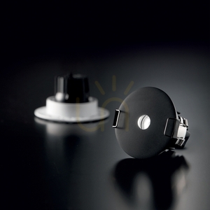 Recessed Downlight Ideallux Infinity Black 3000K 7W Ø6.5 cm 355702 small 2