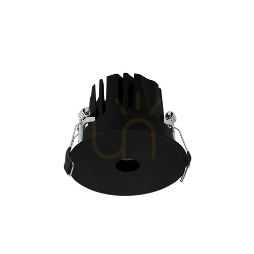 Check Recessed Luminaire Ideallux Infinity Black LED 12W 3000K 8.5 cm 368740