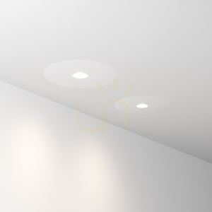 Recessed Downlight Ideallux INFINITY 356136 White 8.5 cm 7W 3000K small 2