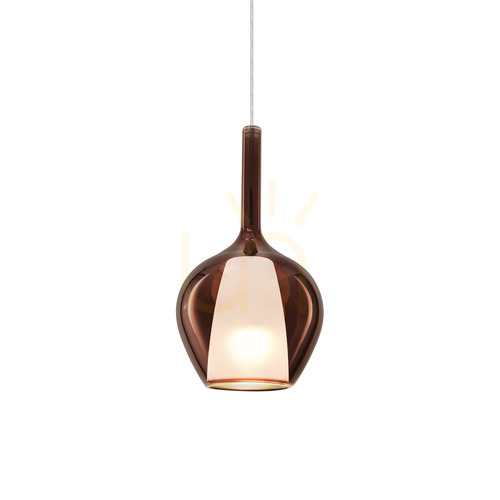 Check Pendant Light Ideal Lux Kalique Copper 18 cm 359915