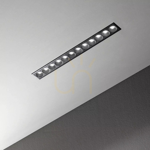 Check Plafon sufitowy Ideallux LIKA 369877 czarny LED 6W 3000K 6,5 cm