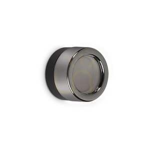 Ideallux LOLLY 354644 Gray Bathroom Wall Sconce, GX53, IP44, 10.5 cm small 0