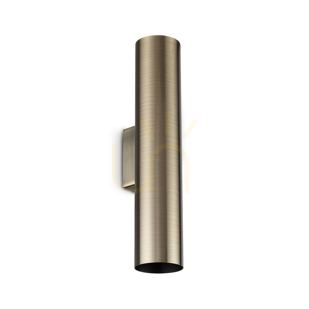 Wall Light Ideallux LOOK Brass GU10 2-Light 370071