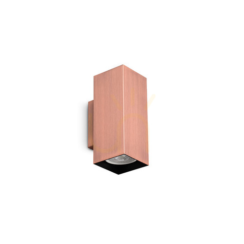 Check Wall Light Ideallux Look Copper Up Down GU10 2x28W 370354