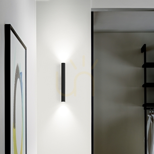 Check Wall Light Ideallux LOOK 370552 White 2x9W LED 3000K Glass Metal