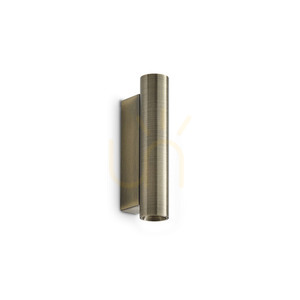 Wall Light Ideallux Look Brass 2-Light LED 3000K 370590 small 0