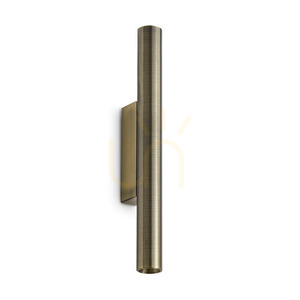Wall Light Ideallux LOOK Brass 3000K LED 2-Light 353340 small 0