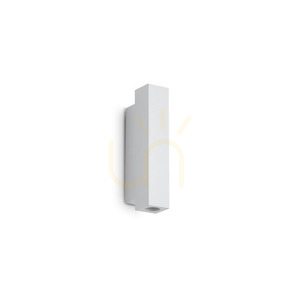 Wall Light Ideallux LOOK 370699 White LED 9W 3000K Glass Metal small 0