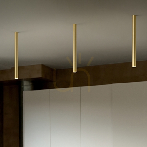 Check Plafond Ideallux Look 370897 czarny LED 5W 3000K 3x40 cm