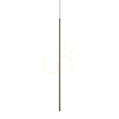 Check Pendant Light Ideallux LOOK Brass Glass 8 cm 3000K 351643
