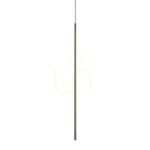 Pendant Light Ideallux LOOK Brass Glass 8 cm 3000K 351643 small 0