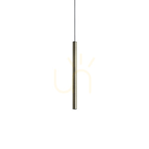 Pendant Light Ideallux Look Brass Glass 8 cm 3000K 371023 small 0