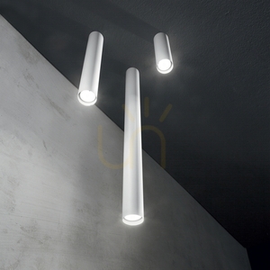 Plafon sufitowy Ideallux LOOK 371405 mosiądz GU10 6 cm small 1