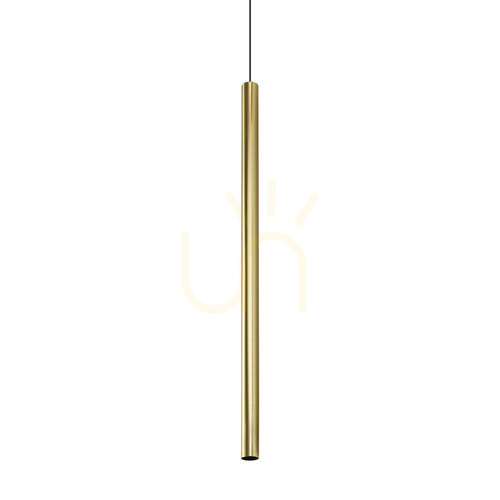 Check Pendant Light Ideallux Look Brass GU10 4 cm 371559