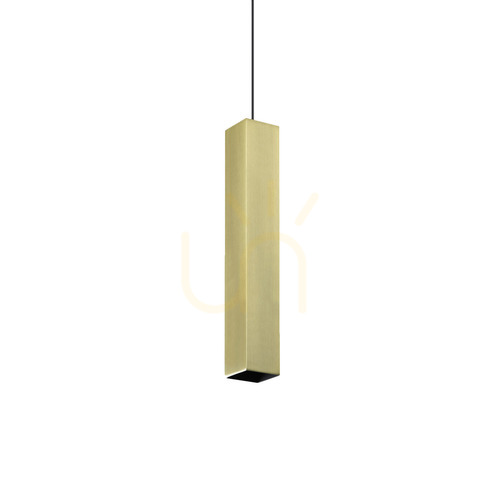 Check Pendant Light Ideallux Look Brass GU10 6 cm 371702