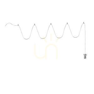 Pendant Light Ideallux MAPA Silver Cylinder 5 cm 371733 small 0