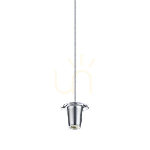 Check Pendant Light Ideallux MAPA Silver Aluminum Glass 10 cm 368269