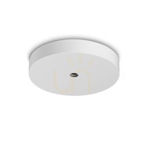 Ceiling Light Accessory Ideallux MAPA 371764 White Aluminum Glass Ø28 cm small 0