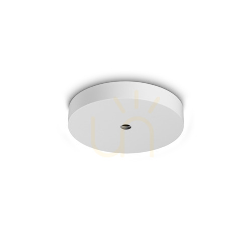 Check Ceiling Light Accessory Ideallux MAPA White Glass Aluminum 22 cm 371863